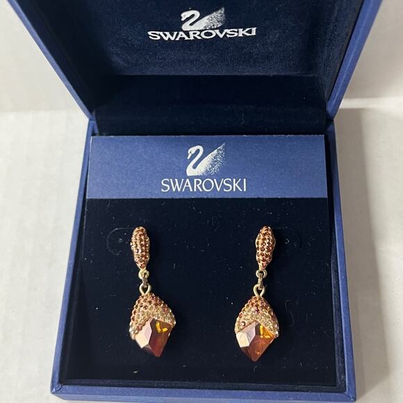 Swarovski vintage Crystal earings - Picture 1 of 3